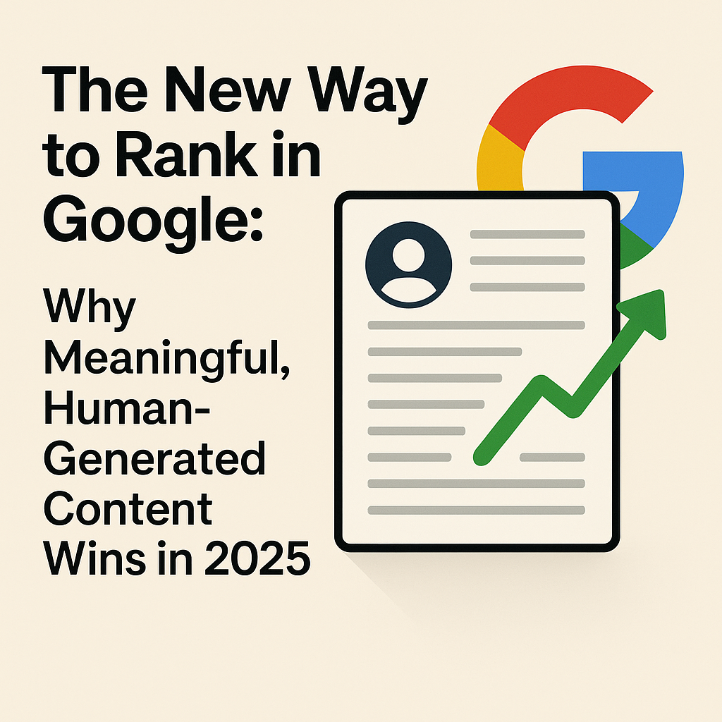The New Way to Rank in Google